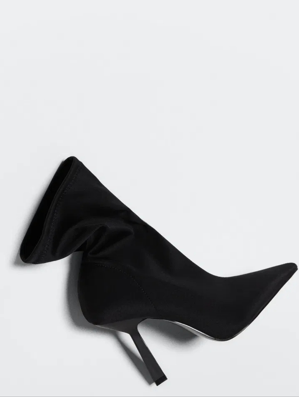 Mango Pointed Toe Sock Heel Boots NWT - Picture 11 of 14